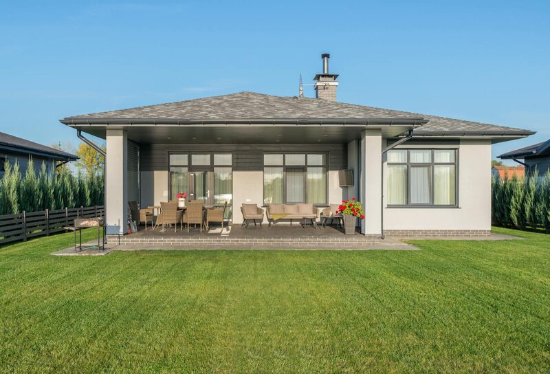 Home addition with second story expansion